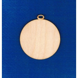 SKLEJKA #3mm  Bombka 6cm , koło z zawieszką , medal ,  kółko 6cm , bańka